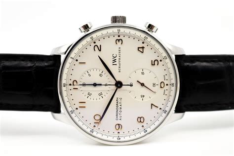 iwc portugieser chronograph gebraucht|iwc portugieser chronograph price.